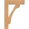Ekena Millwork Legacy Block Smooth Bracket w/ Offset Brace, Western Red Cedar, 7 1/2"W x 28"D x 40"H BKT0806X28X40LEC05SWR - alternate 3